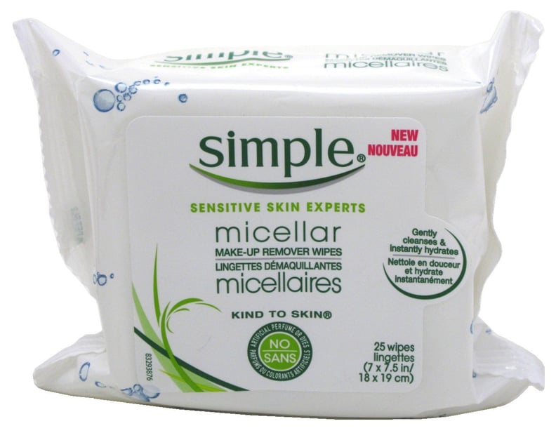 Simple Micellar Makeup Remover Wipes