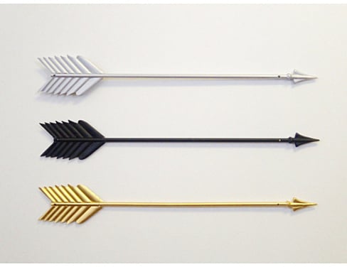 Three Metal Arrows — Wall Decor