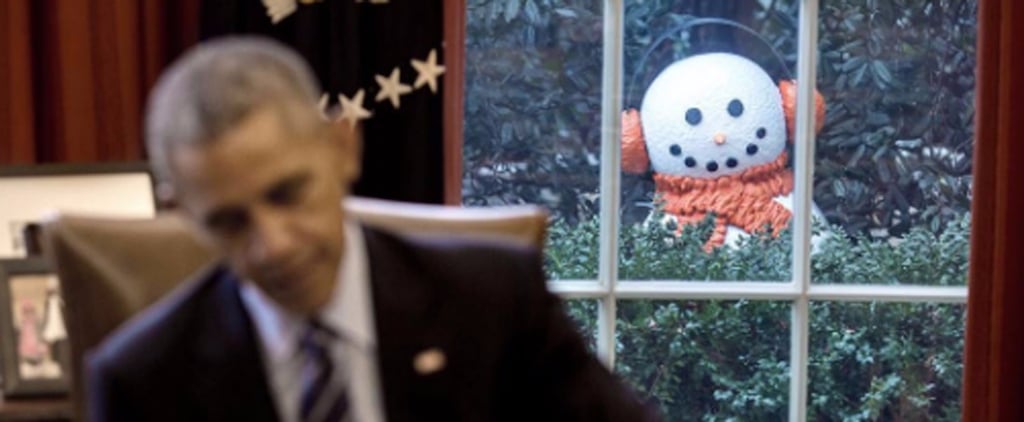 Barack Obama Pranked by His Staff Dec. 2016