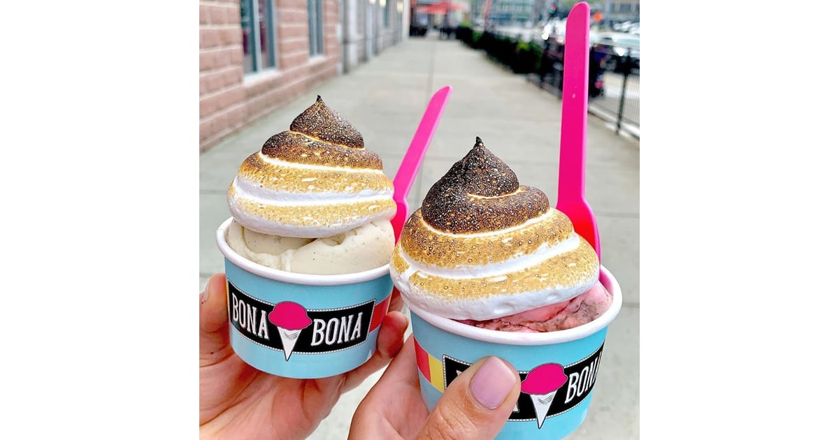 Meringue Topped Ice Cream 6 Pints Bona Bona Meringue Ice Cream