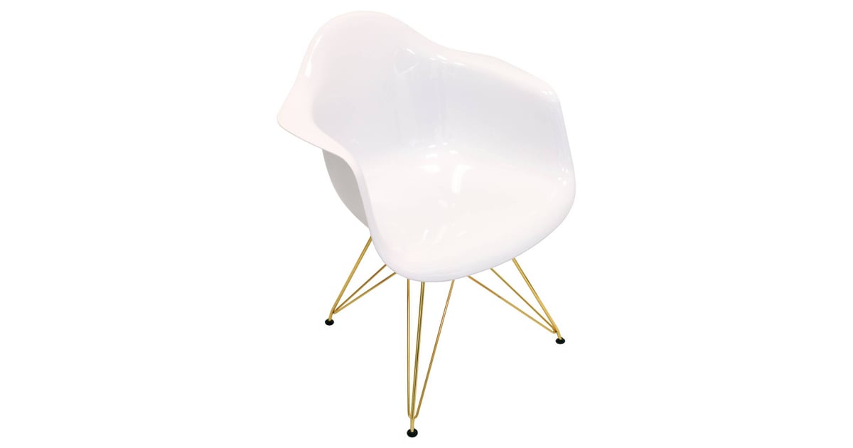 Lumisource Mid Century Modern Gold Metal Legged Chair 4 Stunning Home Offices That Are Serious Decorgoals And How To Copy Them Popsugar Home Photo 6