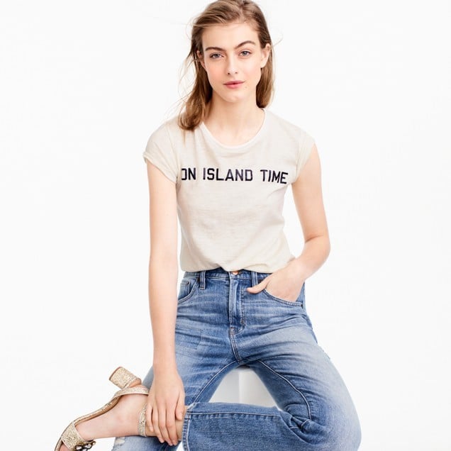 J.Crew "On Island Time" T-Shirt