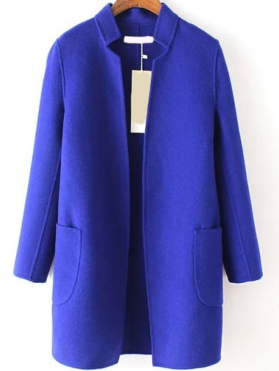 Kate Middleton Wearing Blue Reiss Coat | POPSUGAR Fashion