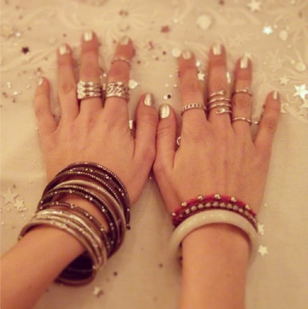 Camilla Belle's dress code to ring in 2014? Celebrity Social Media