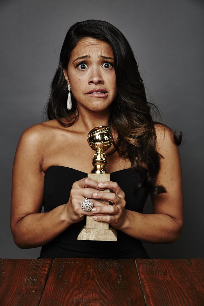 Gina Rodriguez's 2015 Golden Globes Night