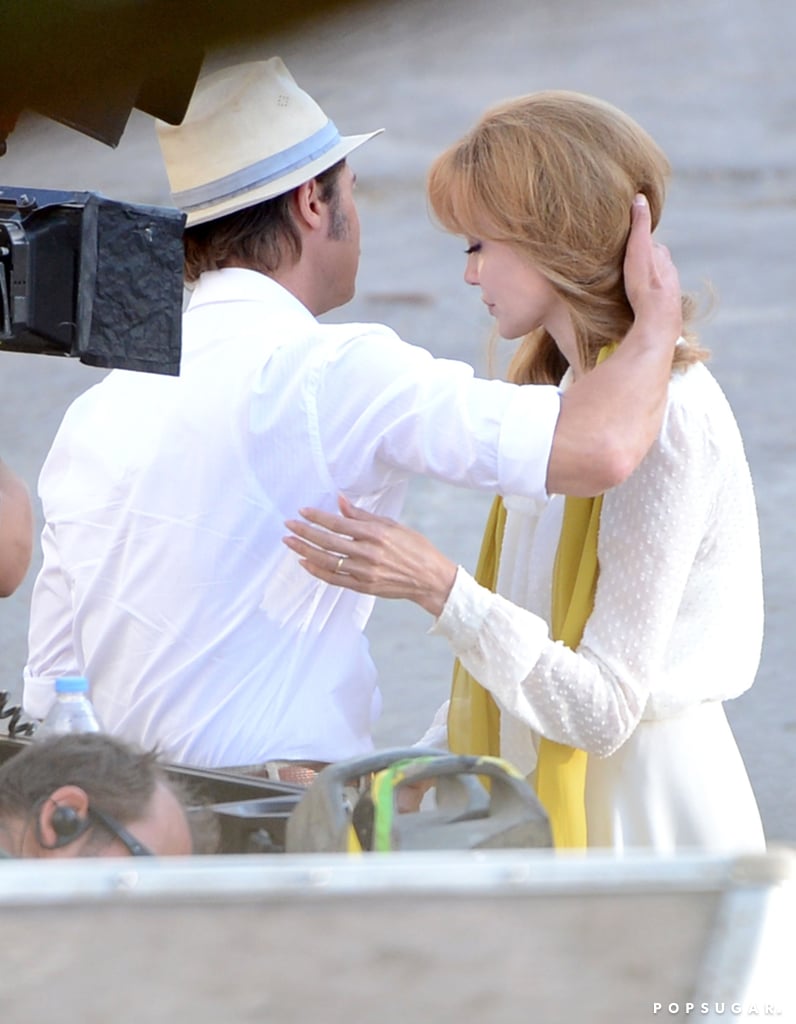 Angelina Jolie and Brad Pitt Filming By the Sea | Pictures