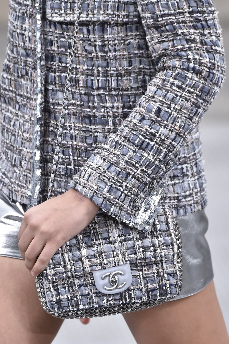 A Chanel Bag on the Runway During Paris Fashion Week