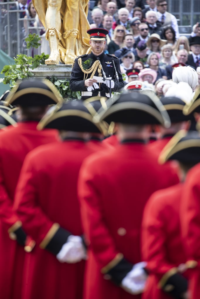 Prince Harry at the Founder's Day Parade June 2019