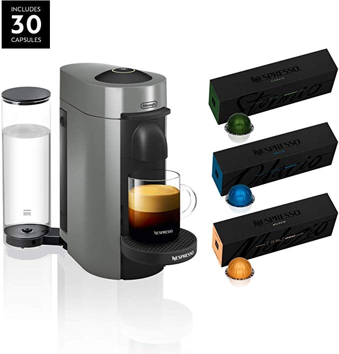 Nespresso VertuoPlus Coffee and Espresso Machine Bundle