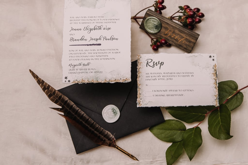 Elegant Harry Potter-Themed Wedding Ideas