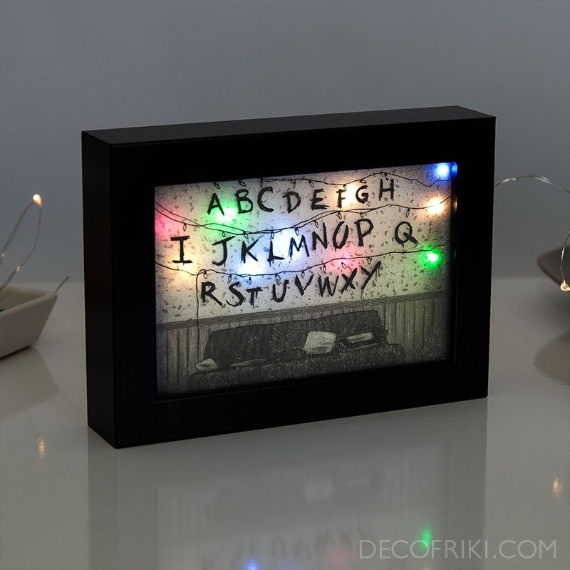 Stranger Things Shadow Box