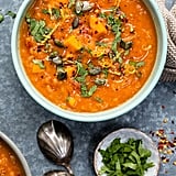 Sweet Potato, Chickpea, and Red Lentil Soup