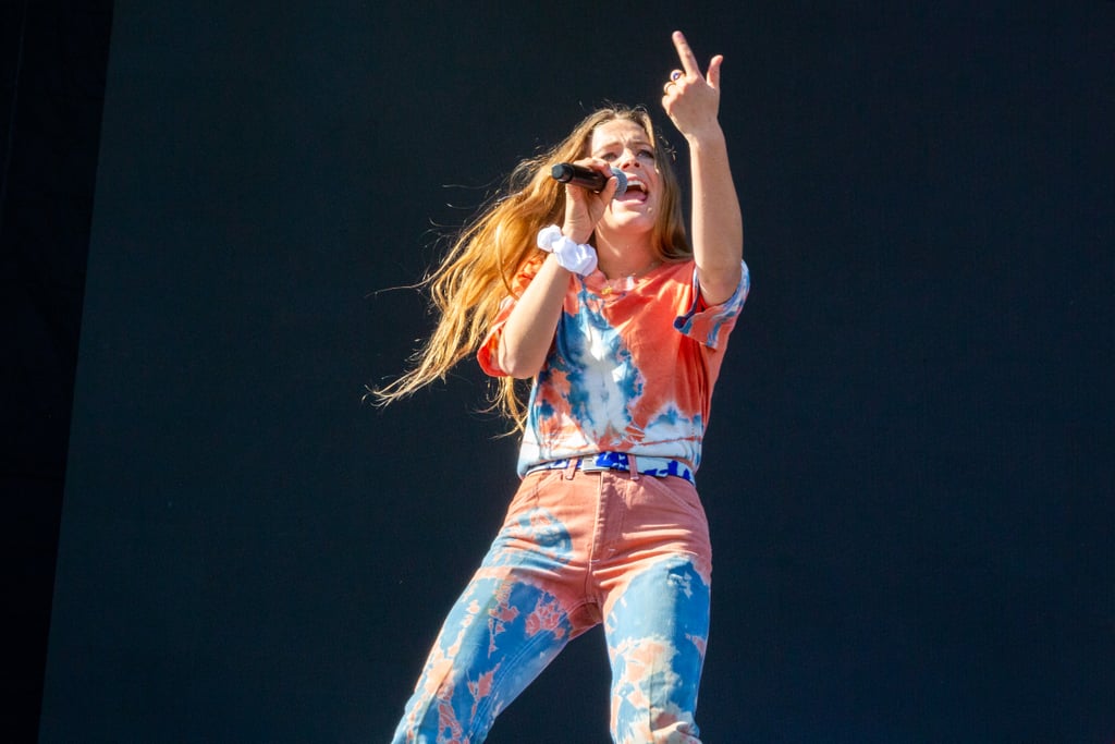 Maggie Rogers Performing at Lollapalooza on August 2, 2019.