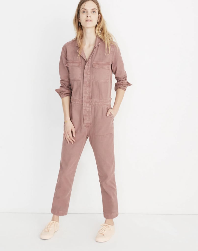 Madewell Coverall Jumpsuit in Dried Rosebud