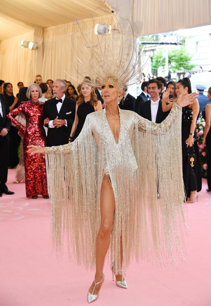 Celine Dion Oscar de la Renta Dress at the 2019 Met Gala