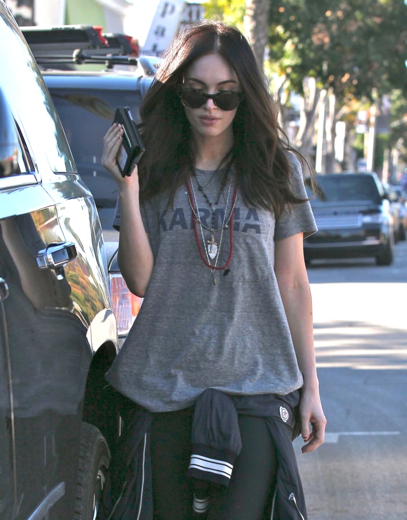 Megan Fox stepped out in LA for a Monday lunch outing.