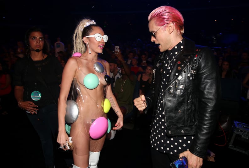 Miley Cyrus and Jared Leto