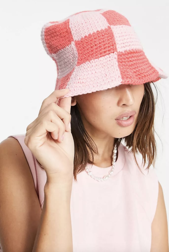 ASOS Reclaimed Crochet Bucket Hat How to Wear the Crochet Trend For