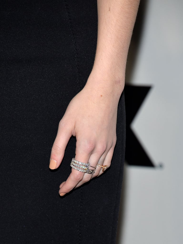 Emma Roberts New Engagement Ring From Evan Peters Popsugar Fashion