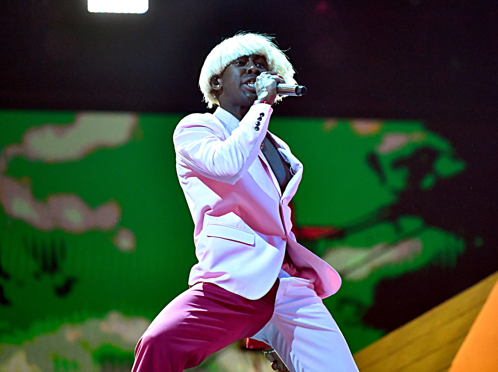 Exquisite Tyler, The Creator Hits Person With Car During Grammys Performance With Regina King Cameo Landscape for Desktop