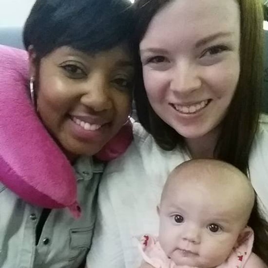 Woman Who Calmed Baby Reunited With Mother on Plane