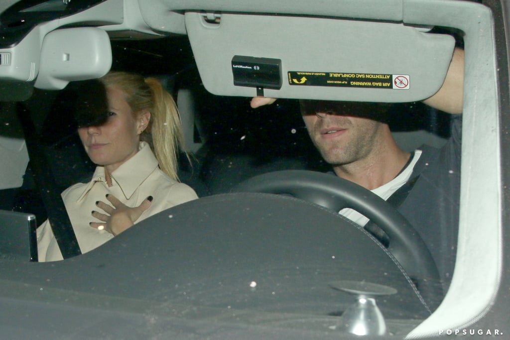 Gwyneth Paltrow and Chris Martin at Chateau Marmont