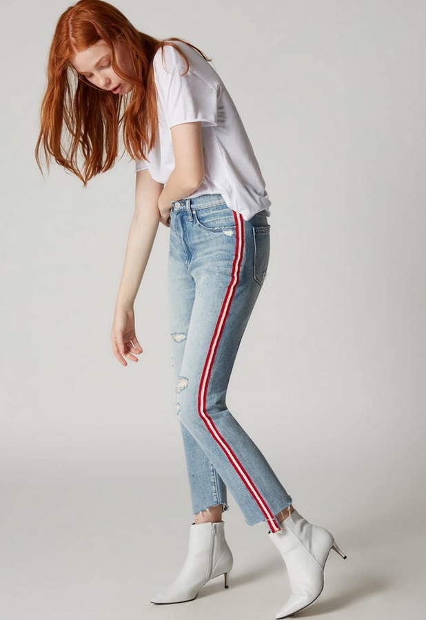 Side-Stripe Jeans For 2018