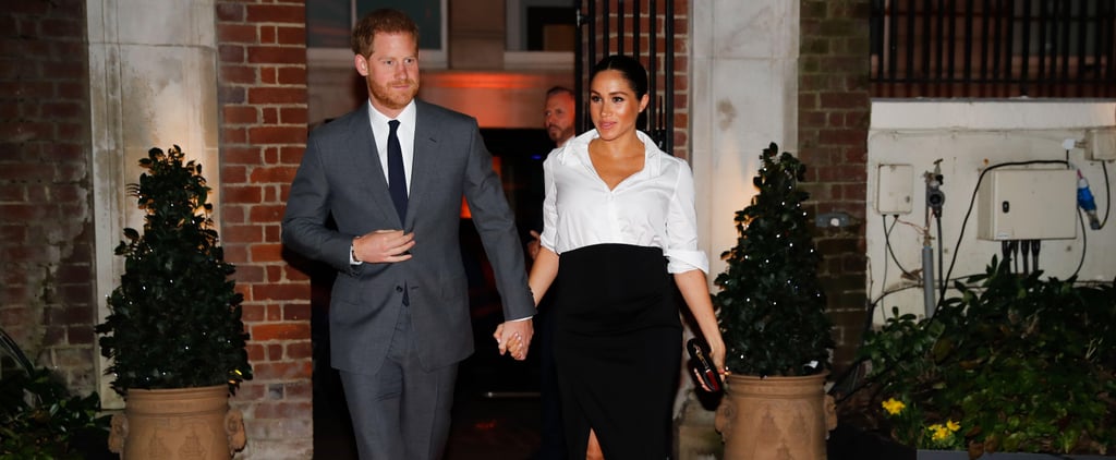 Meghan Markle's Latest Look Is Business at the Top, Party at the Bottom