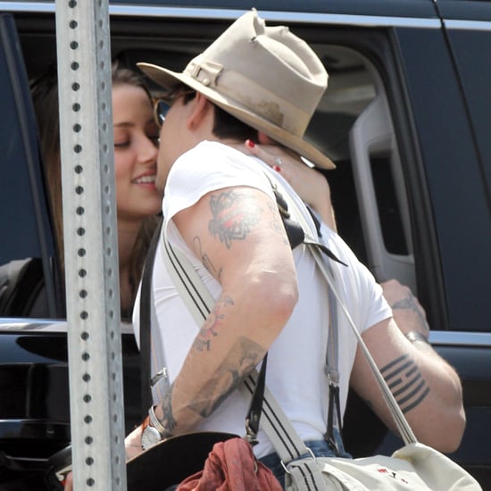 Johnny Depp and Amber Heard PDA in NYC