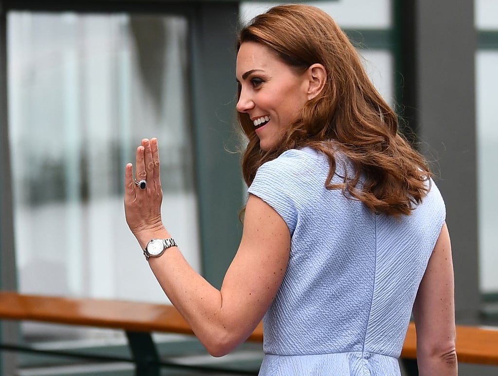 Kate Middleton Blue Dress at Wimbledon 2019