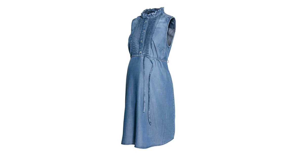 H\u0026M MAMA Lyocell Denim Dress | Enough 
