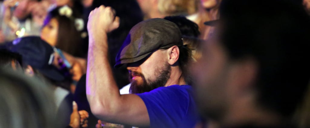 Leonardo DiCaprio Dancing at Coachella 2015