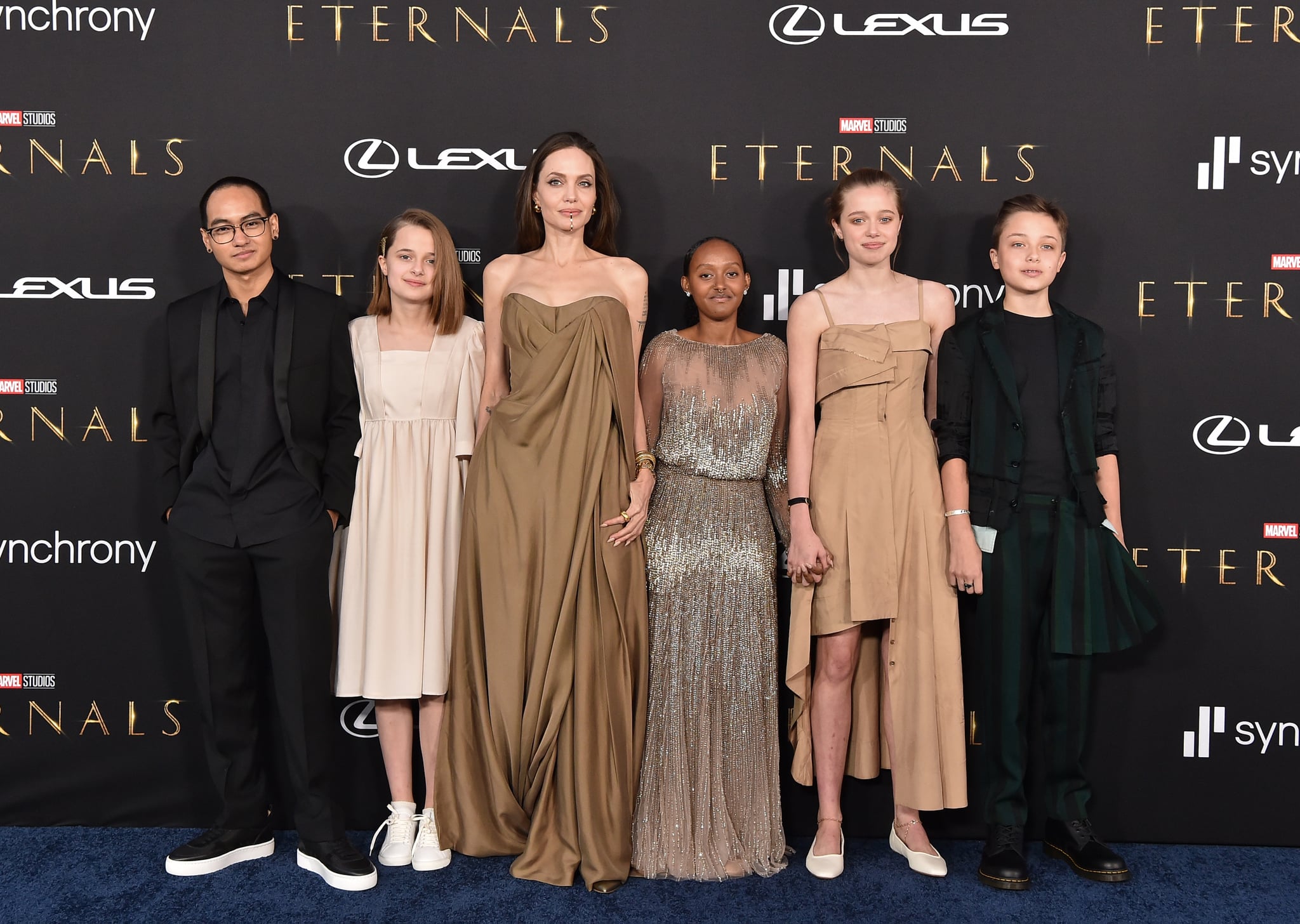 Angelina Jolie's Daughter Wears Her Mum's 2014 Oscars Dress | POPSUGAR  Fashion UK