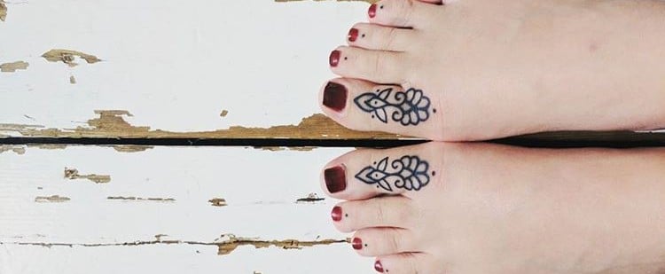 Sexy Toe Tattoos