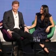 Meghan Markle Can't Keep Her Eyes (or Hands) Off Prince Harry During Their Latest Appearance