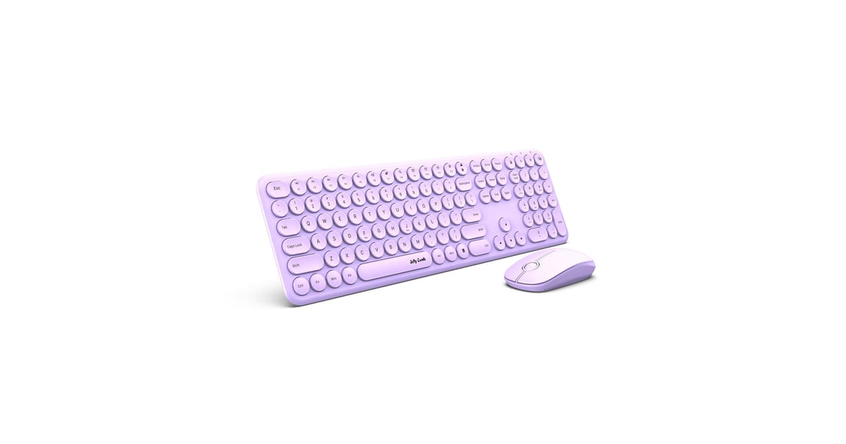 Jelly Comb KS453 Wireless Keyboard & Mouse Combo Best Colorful, Cute