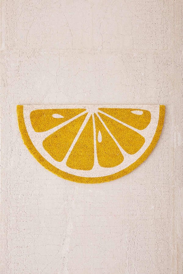 Sunnylife Lemon Doormat