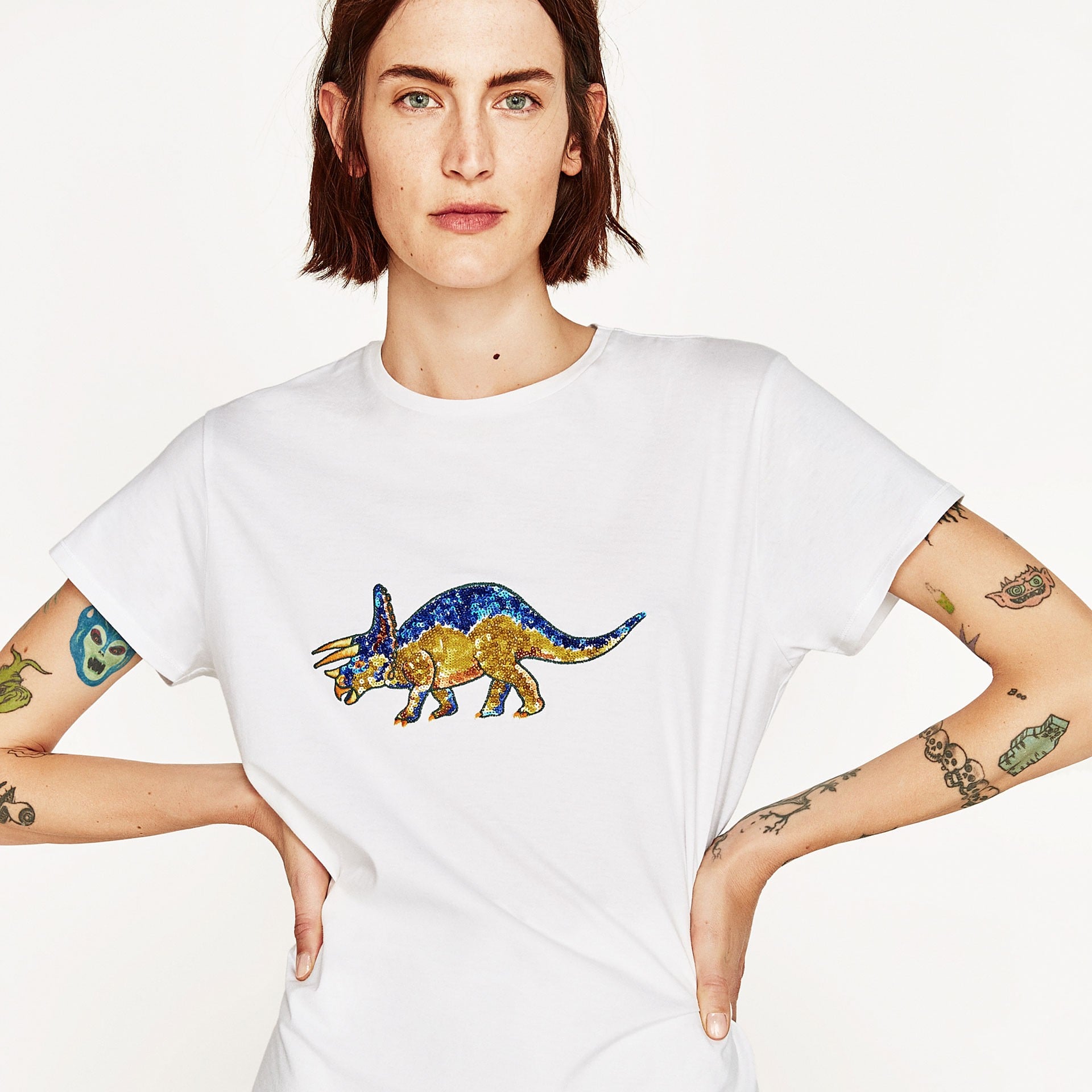 Zara Dinosuar T-Shirt | POPSUGAR Fashion