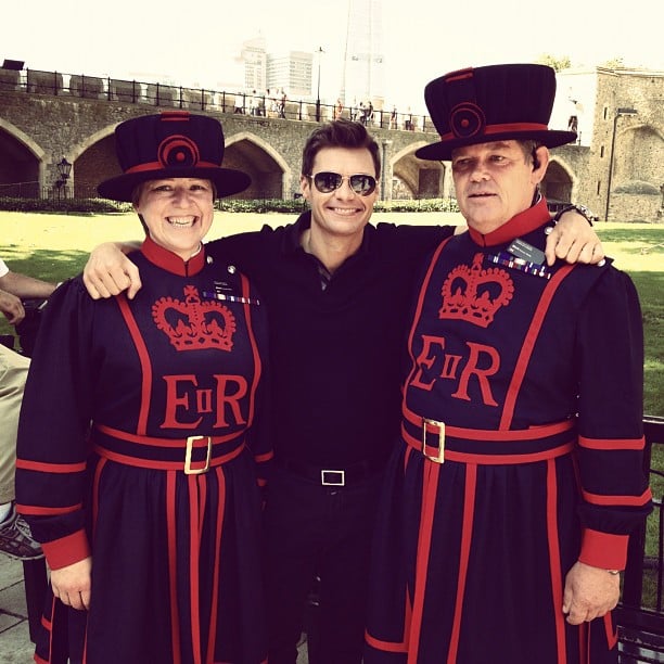Ryan Seacrest crossed paths with some of England's finest in the days leading up to the games.
Source: Instagram user ryanseacrest
Ryan Seacrest crossed paths with some of England's finest in the days leading up to the games.
Source: Instagram user ryanseacrest