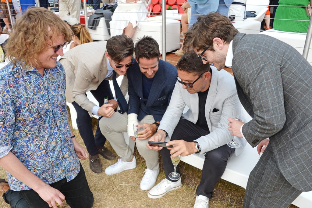 Matt Smith, Jamie Redknapp, and Iwan Rheon