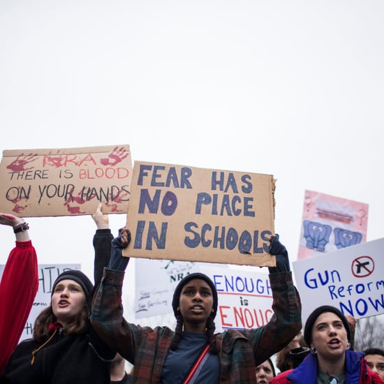 Gun Control Protest Outside White House Feb. 2018