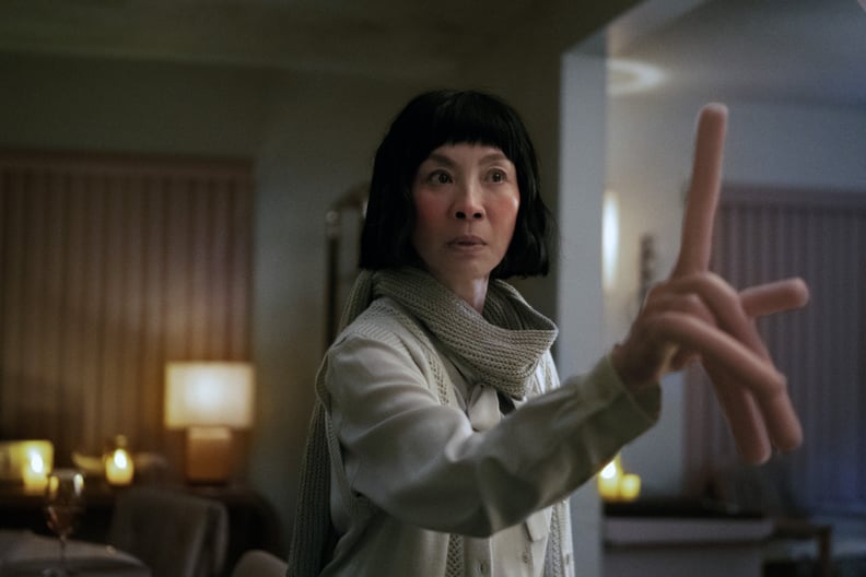 EVERYTHING EVERYWHERE ALL AT ONCE, Michelle Yeoh, 2022.  ph: Allyson Riggs / A24 / Courtesy Everett Collection