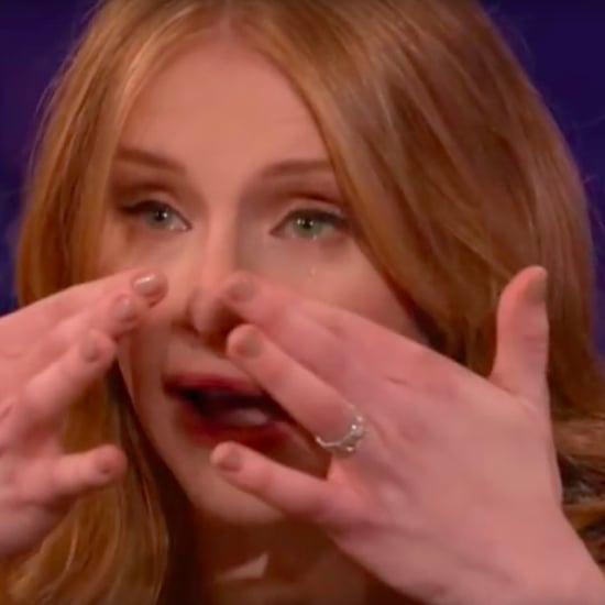 Bryce Dallas Howard Crying on Conan October 2016