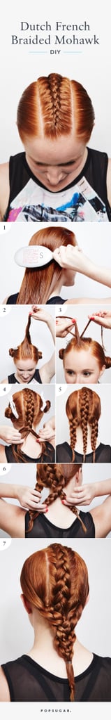 How to Do a Mohawk With a Braid