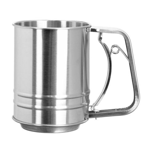 Our Table 3-Cup Stainless Steel Flour Sifter