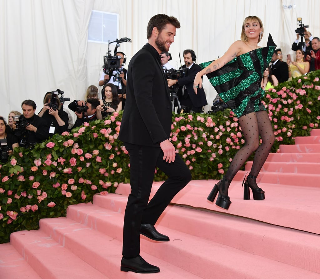 Miley Cyrus and Liam Hemsworth at the 2019 Met Gala