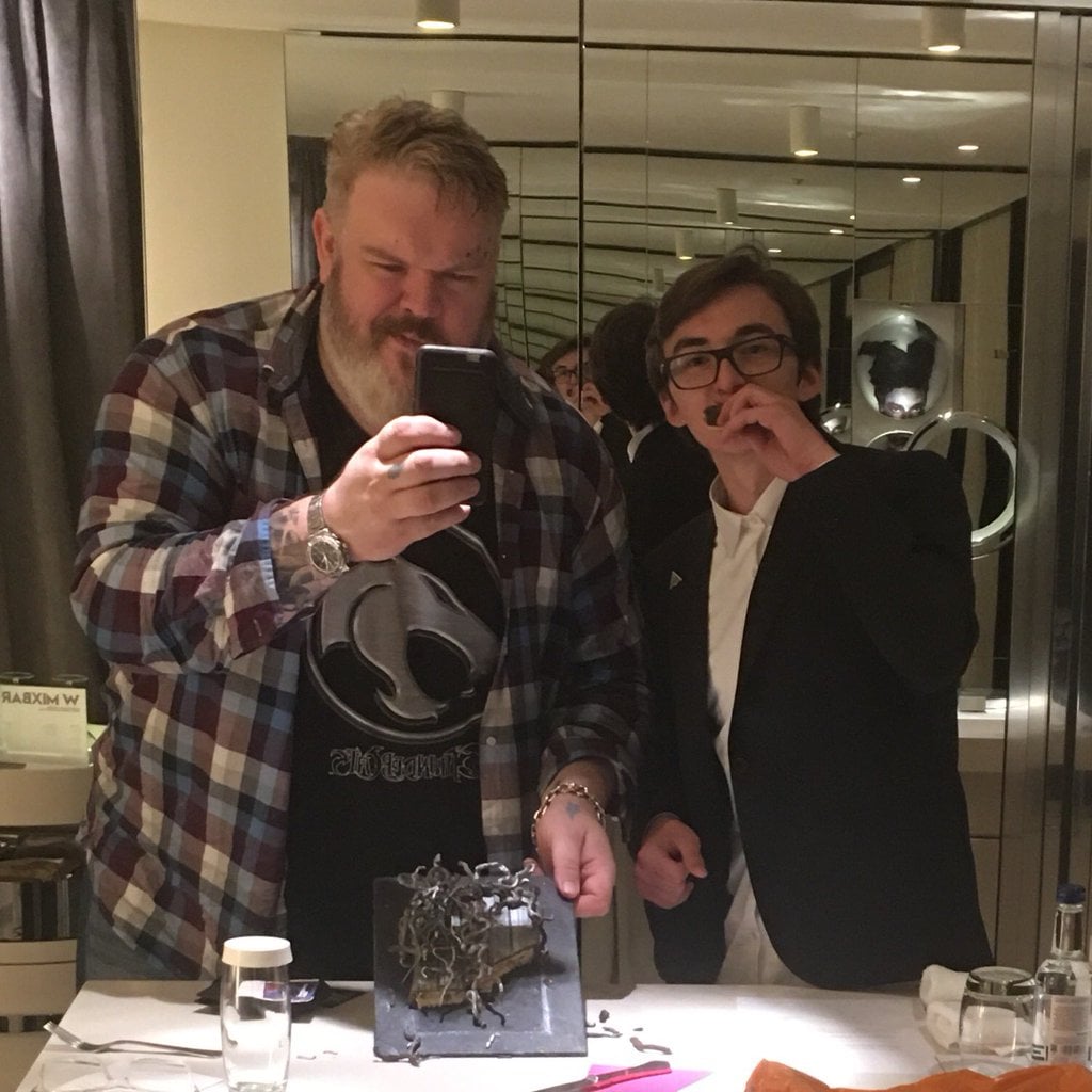 Hodor and Bran Hanging Out in Real Life