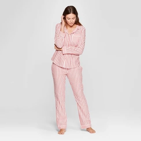 Striped Pajama Set