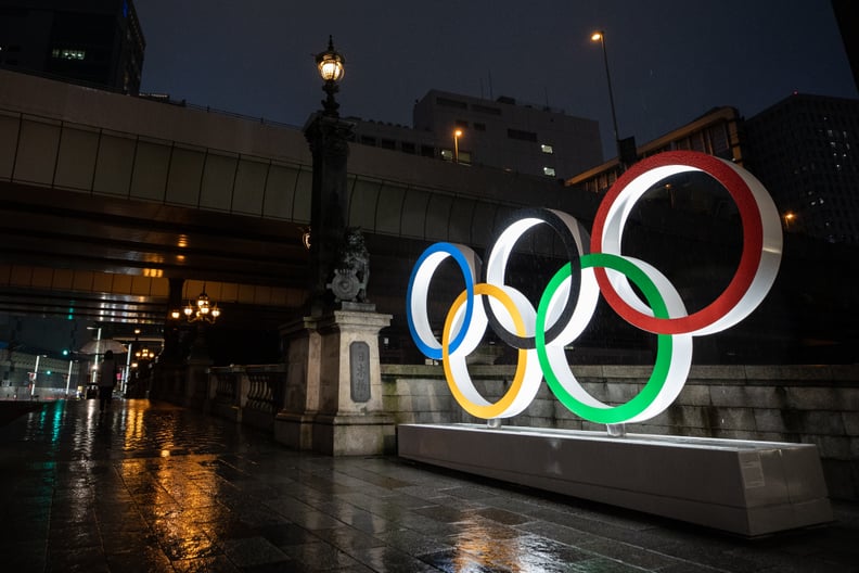TOKYO, JAPAN - JULY 09: The Olympic Rings are displayed on July 09, 2021 in Tokyo, Japan. Tokyo Olympic organizers stated yesterday that spectators would be barred from most events at the Games after a new state of emergency was announced in response to a