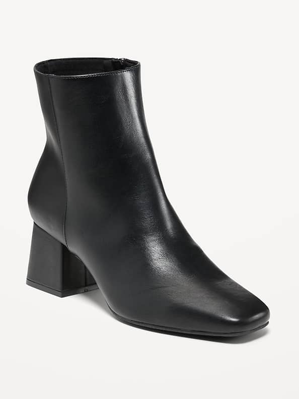 Black boots old discount navy